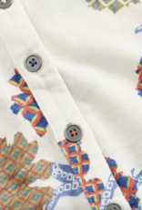 White Stuff White Stuff- 445494 Annie jersey shirt Ivory multi SS26