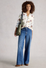 White Stuff White Stuff- 445494 Annie jersey chemise Ivory multi SS26