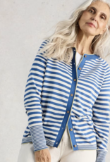 White Stuff White Stuff- 445400 Lulu Rayé Cardi Bleu Multi SS26
