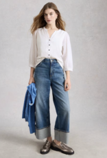 White Stuff White Stuff- 445358 Daisy Dobby Mix Haut (2 clrs ) SS26