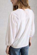 White Stuff White Stuff- 445358 Daisy Dobby Mix top (2 clrs ) SS26