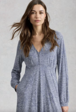 White Stuff White Stuff- 445237 Meg Jersey robe bleue MLT  SS26