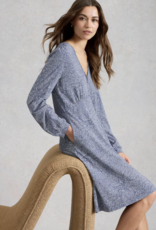 White Stuff White Stuff- 445237 Meg Jersey dress Blue MLT  SS26
