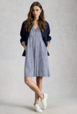 White Stuff White Stuff- 445237 Meg Jersey dress Blue MLT  SS26