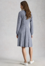 White Stuff White Stuff- 445237 Meg Jersey robe bleue MLT  SS26