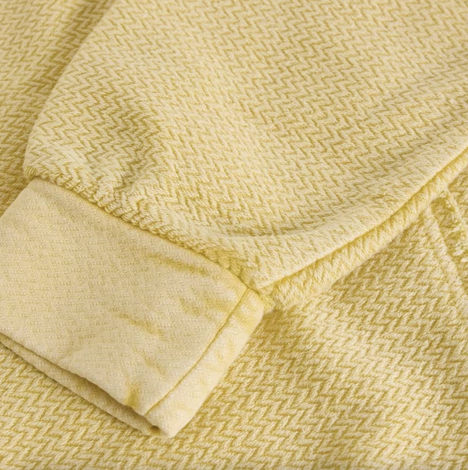 White Stuff White Stuff- 445541 Herringbone sweat LGT Yellow SS26