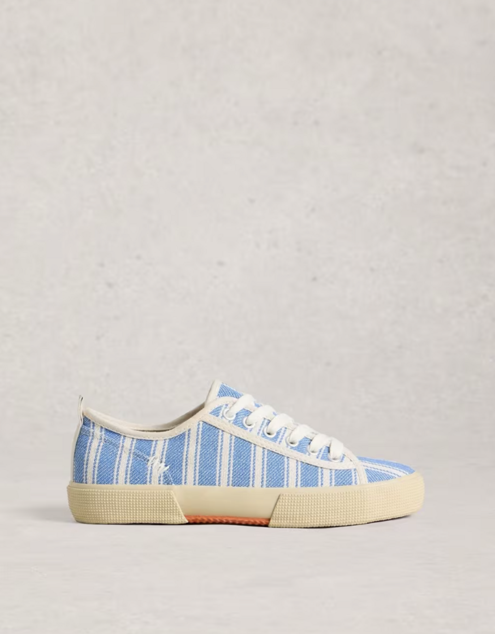 White Stuff White Stuff- 445069 Pippa canvas Lace up Trainer (2 clrs) SS26