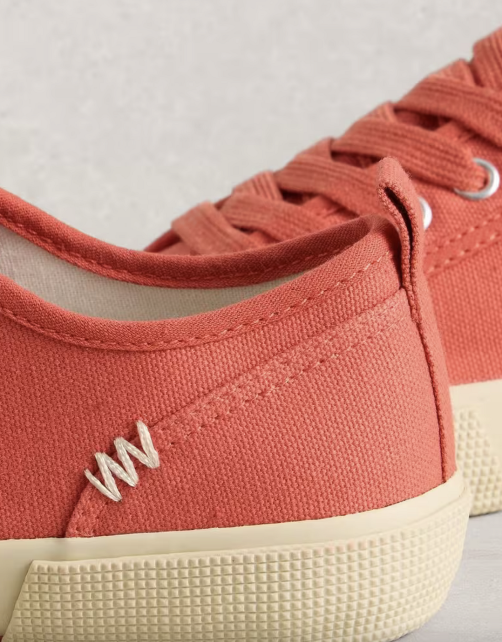 White Stuff White Stuff- 445069 Pippa canvas Lace up Trainer (2 clrs) SS26