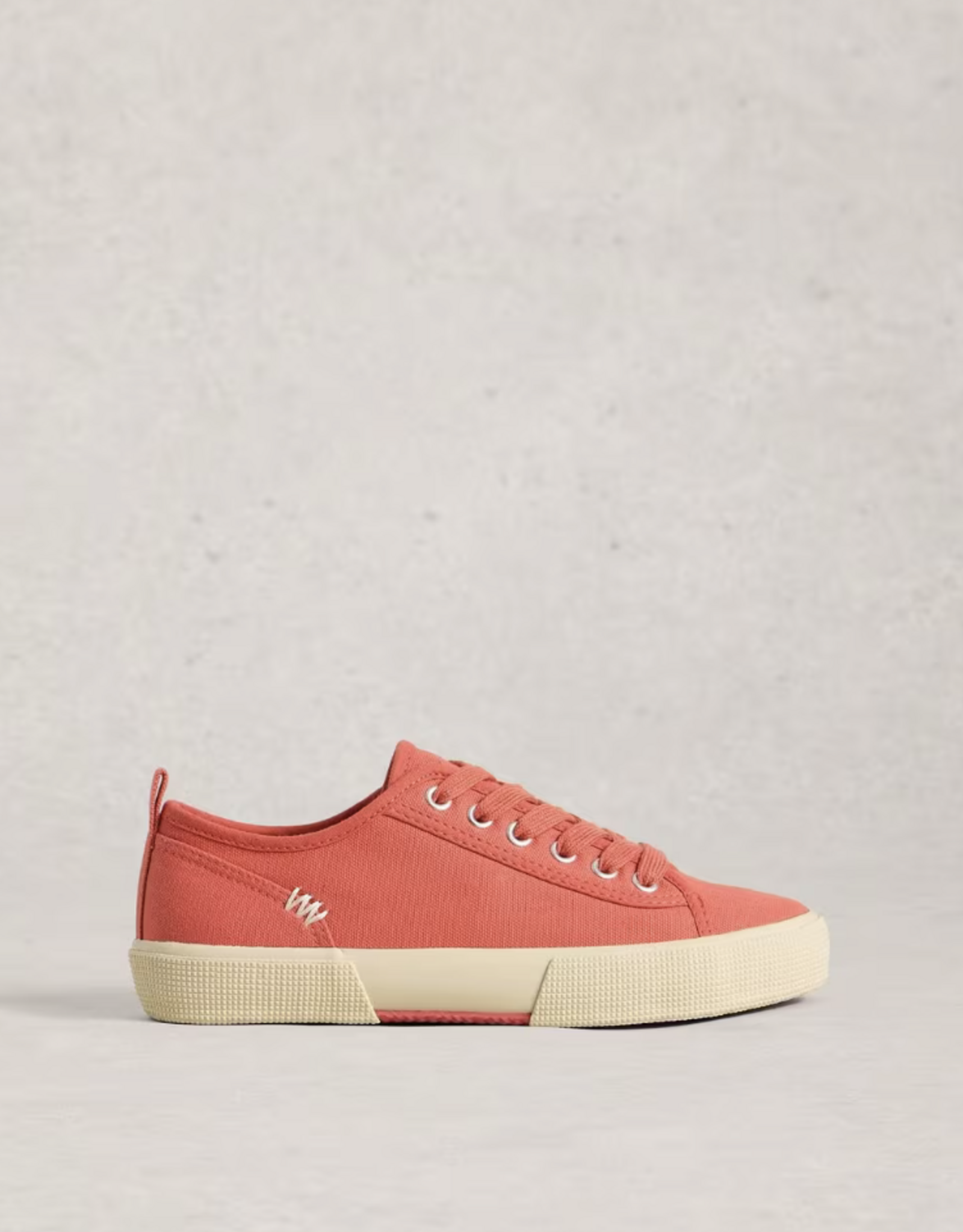 White Stuff White Stuff- 445069 Pippa canvas Lace up Trainer (2 clrs) SS26