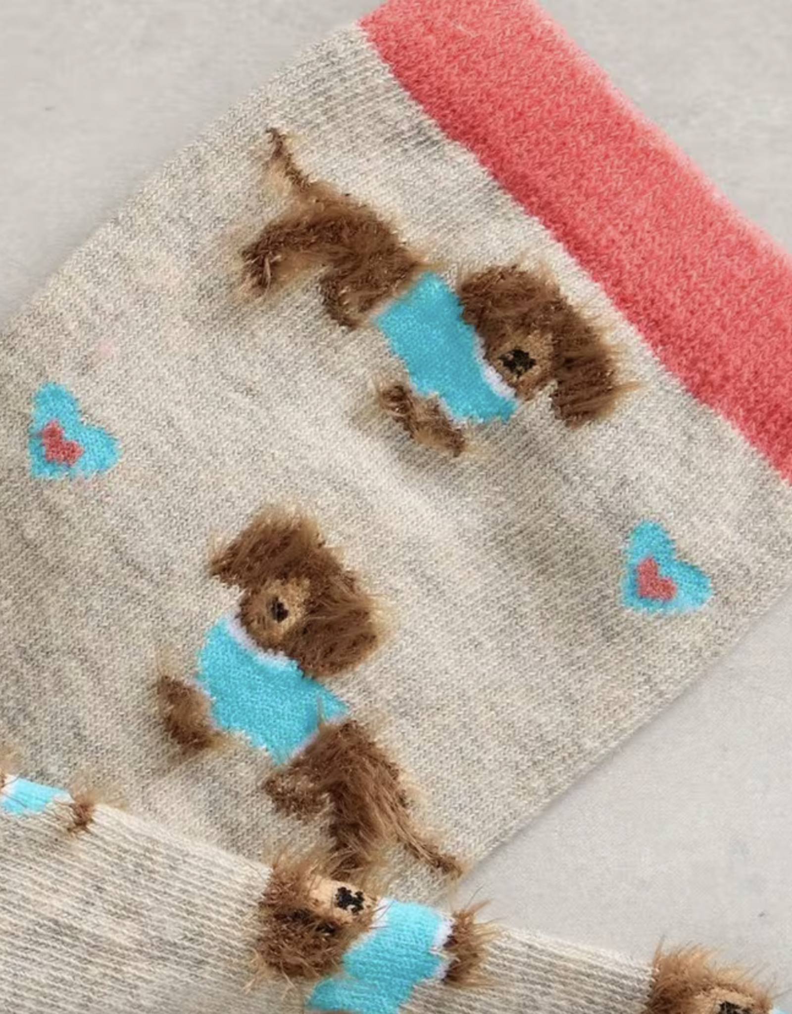 White Stuff White Stuff- 445172 Fluffy sausage ankle bas SS26