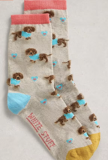 White Stuff White Stuff- 445172 Fluffy sausage ankle bas SS26