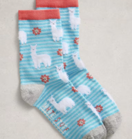 White Stuff White Stuff- 445173 Fluffy Llama Ankle bas SS26