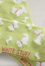 White Stuff White Stuff- 445177  Fluffy dog ankle bas SS26