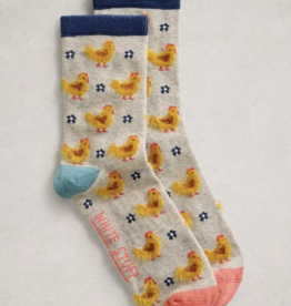 White Stuff White Stuff- 445175 Fluffy chicken ankle Bas SS26