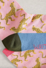 White Stuff White Stuff- 445149 Novelty Cheetah ankle  Bas SS26