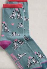 White Stuff White Stuff- 445150 Novelty Dalmation ankle bas SS26