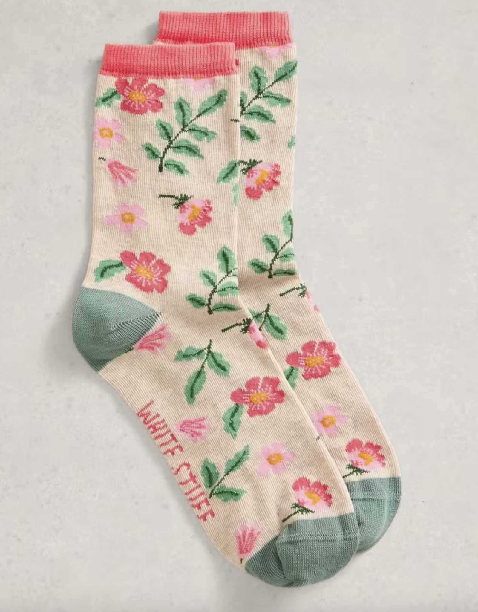 White Stuff White Stuff- 445151 Floral Ankle bas SS26