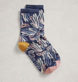 White Stuff White Stuff- 445153 Graphic floral ankle bas SS26