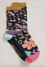 White Stuff White Stuff-445152 Floral Stripe ankle bas SS26