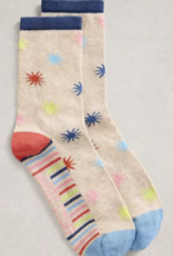 White Stuff White Stuff- 445162 Starburst ankle bas SS26