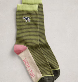 White Stuff White Stuff- 445163 Embroidered Cow ankle SS26