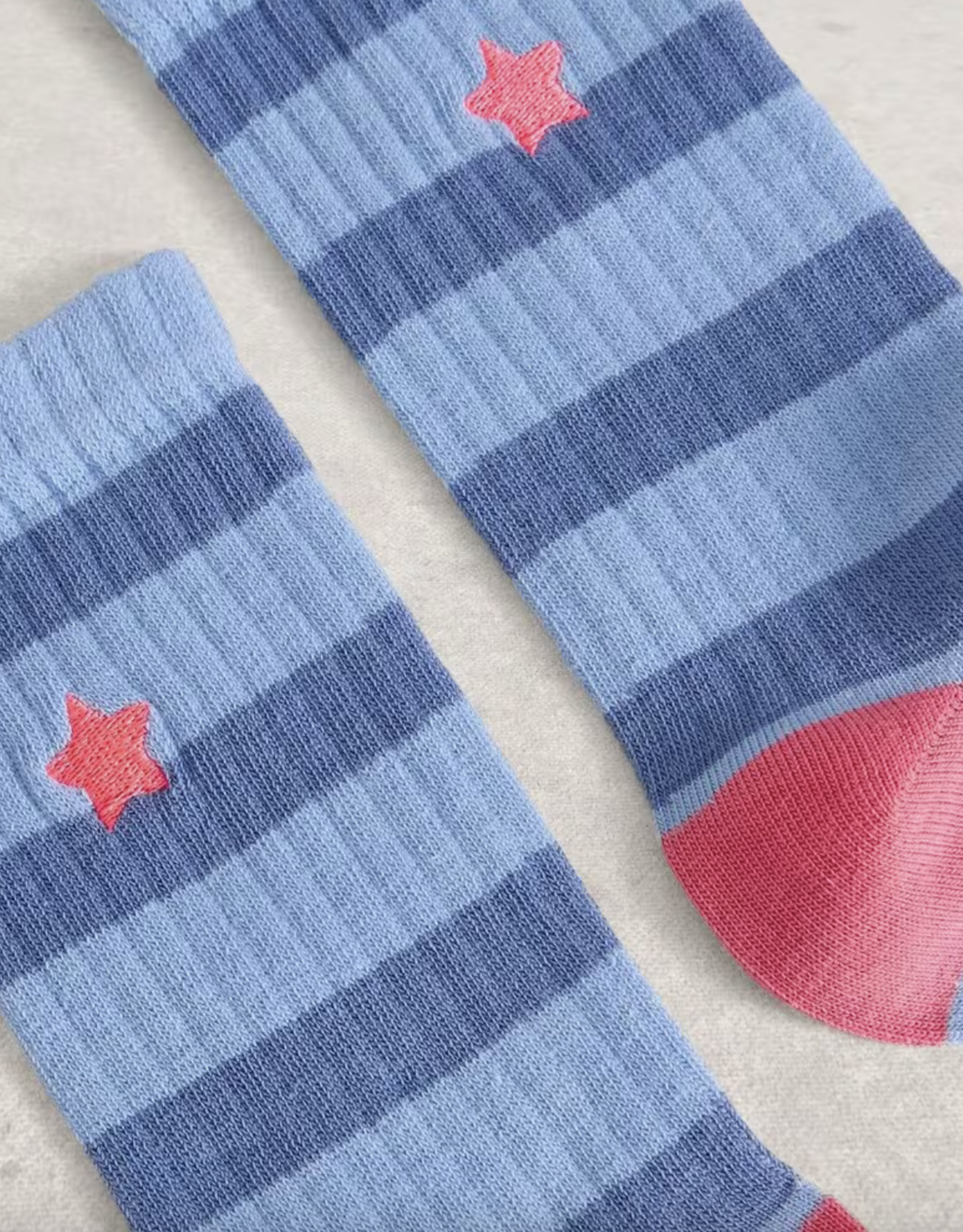 White Stuff White Stuff- 445156 Embroidered Star rib bas SS26