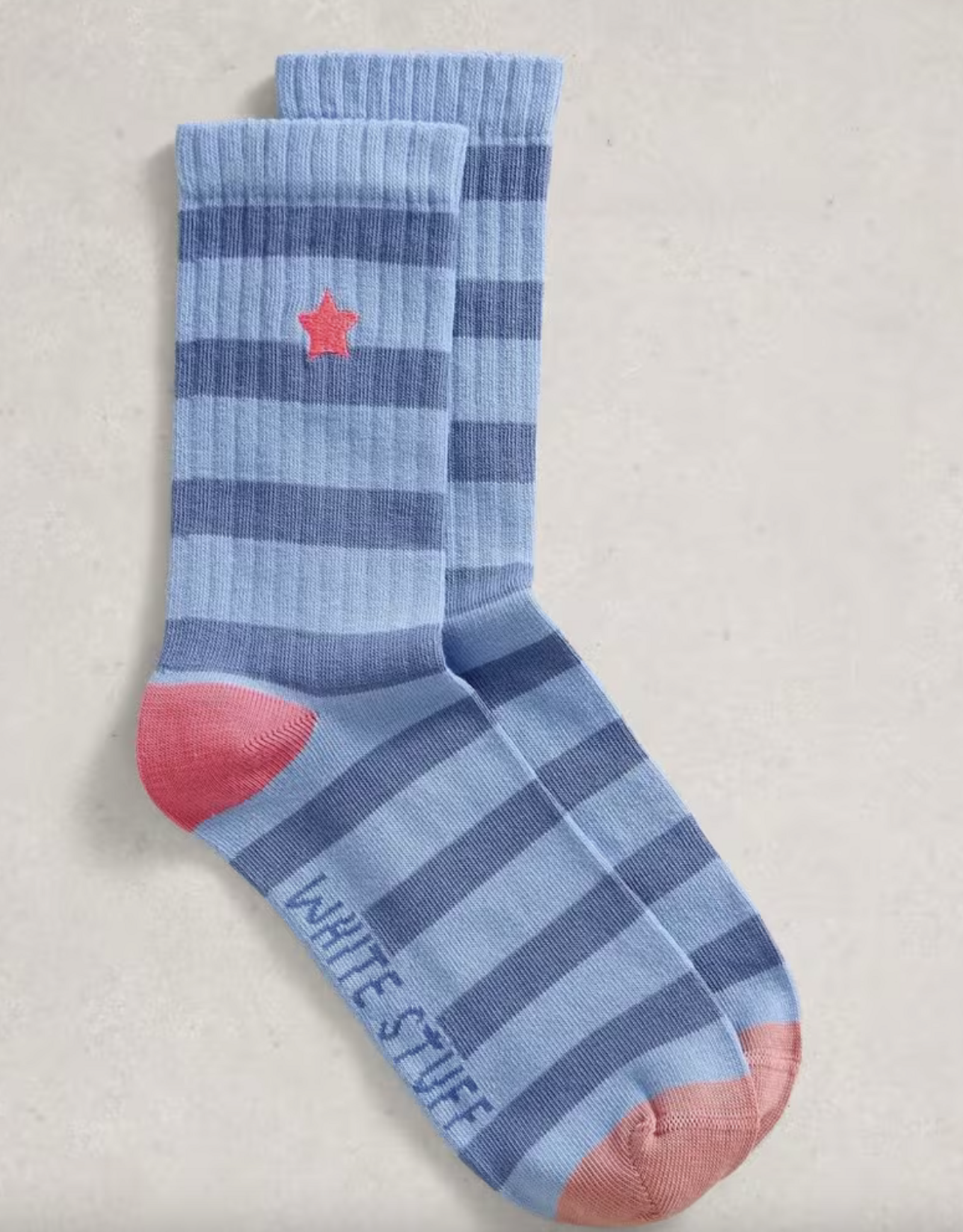 White Stuff White Stuff- 445156 Embroidered Star rib bas SS26