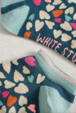 White Stuff White Stuff- 445155 Heart Print trainer bas SS26