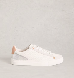 White Stuff White Stuff- Tori  leather trainer SS26