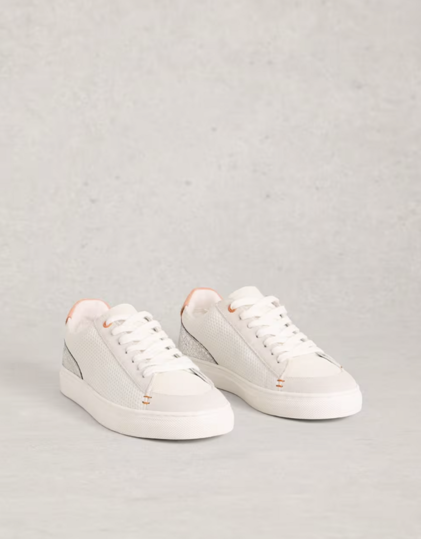 White Stuff White Stuff- Tori  leather trainer SS26