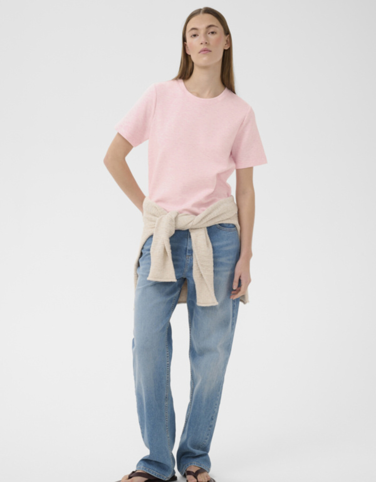 Inwear InWear- VincentiIW melange Karment t-shirt SS26