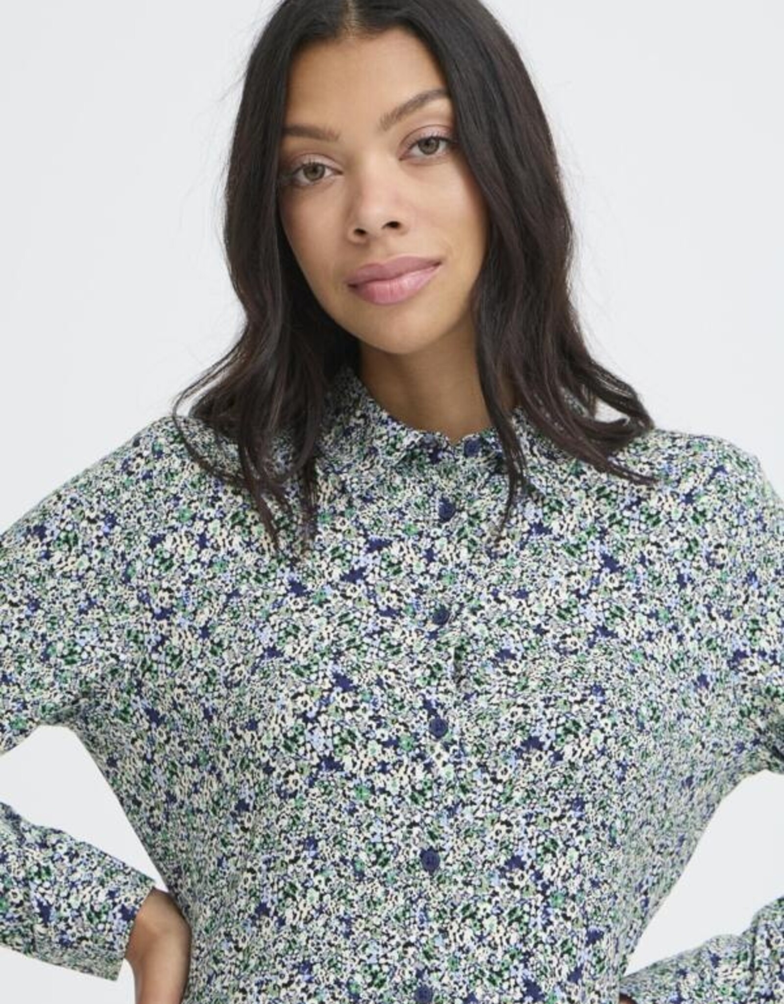 b. young B.Young- Bygabria Short shirt dress SS26