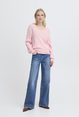 b. young B. young- Bymmorla Vneck Pointelle SS26