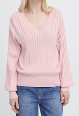 b. young B. young- Bymmorla Vneck Pointelle SS26