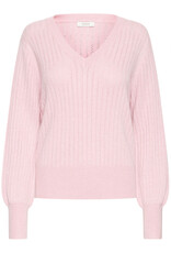 b. young B. young- Bymmorla Vneck Pointelle SS26