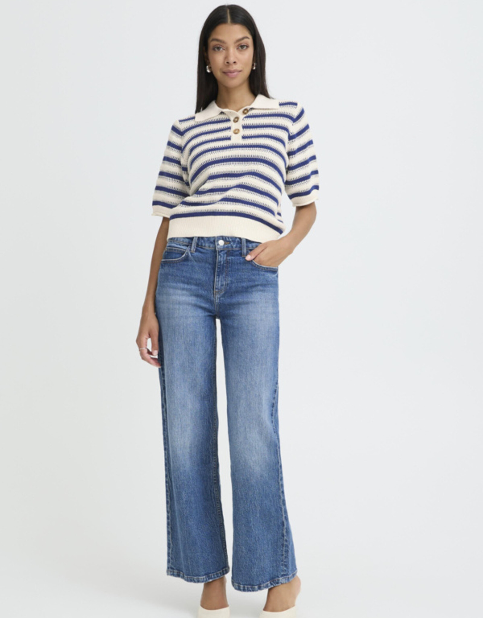 b. young B. young- Bymikala Polo jumper SS26