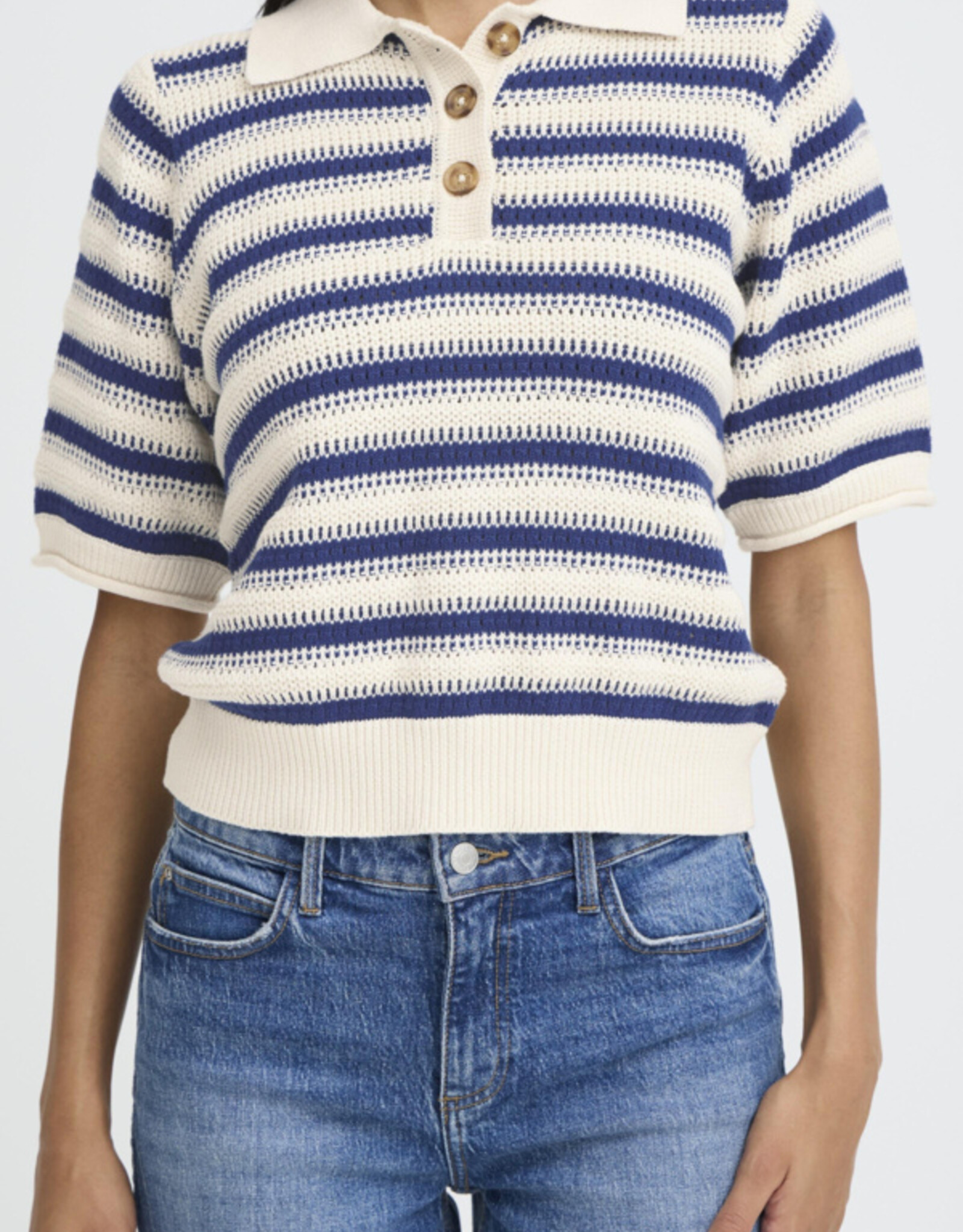 b. young B. young- Bymikala Polo jumper SS26