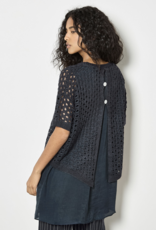 Apricot Apricot - Knitted Mesh Shimmer Layer Tunic SS26