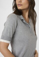 Kaffé Kaffé- Kalizza Contrast polo knit SS26