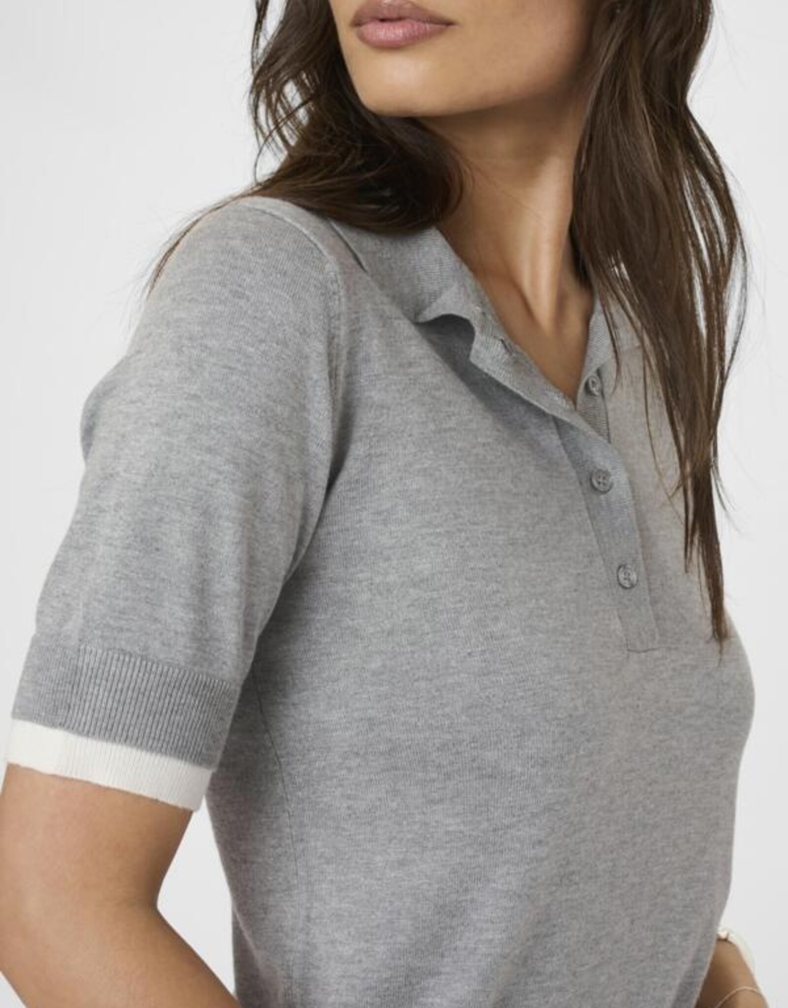 Kaffé Kaffé- Kalizza Contraste polo haut SS26