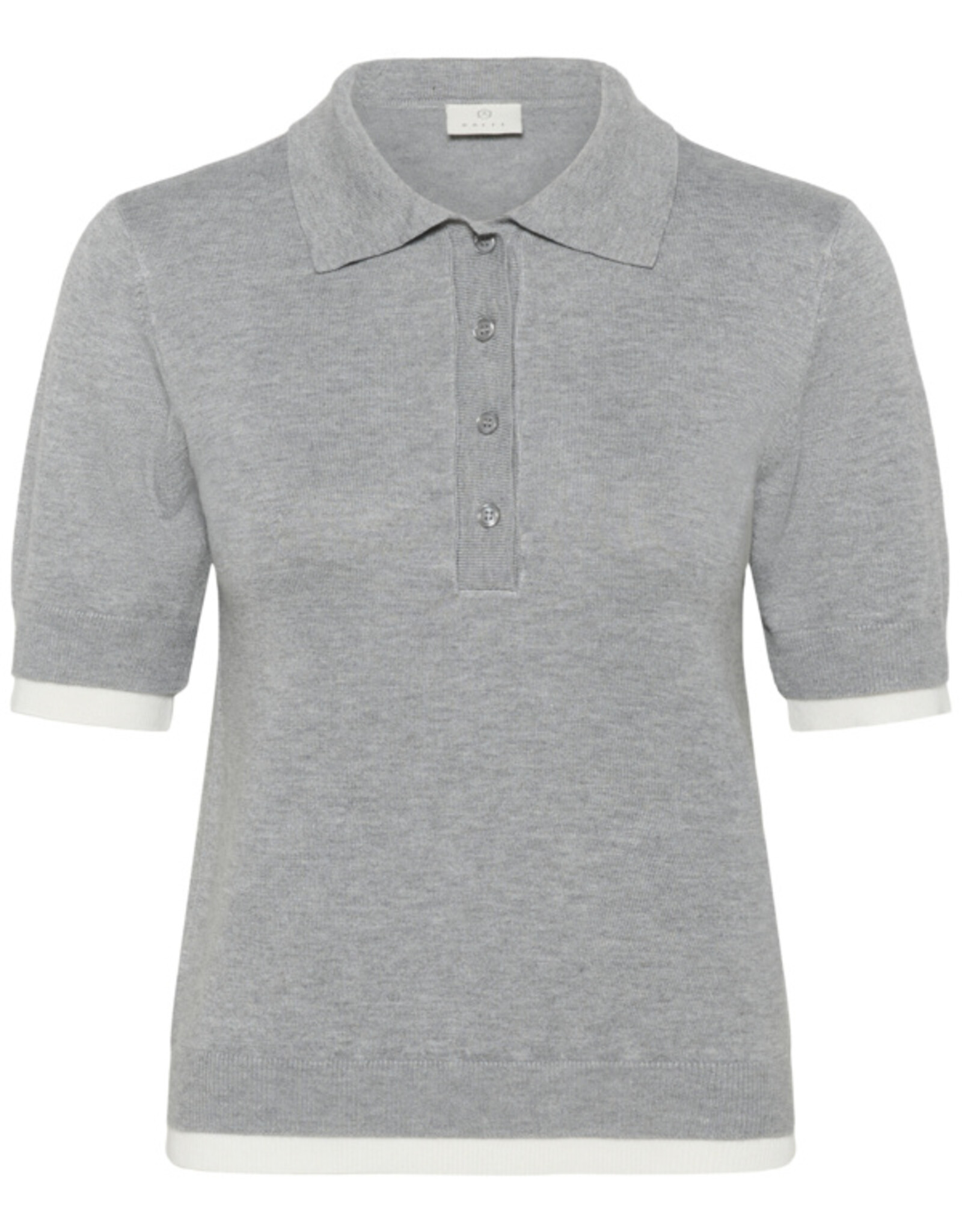 Kaffé Kaffé- Kalizza Contrast polo knit SS26
