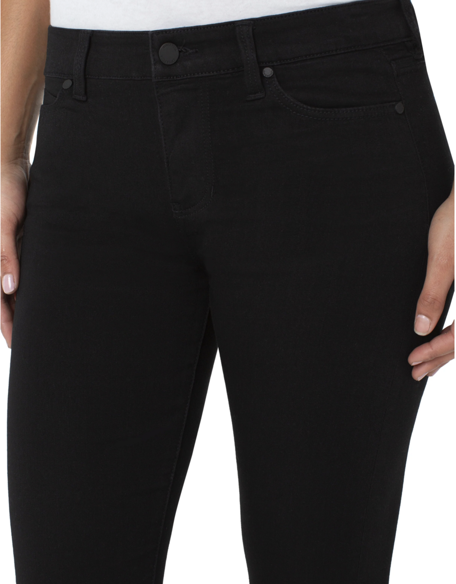 Liverpool Liverpool - LM2000F62F Abby SKinny 30'' Black rinse SS26