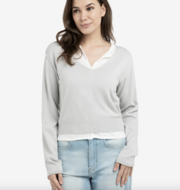 Yaya Yaya - 01000557 Fake Double Layer in Contrast SS26