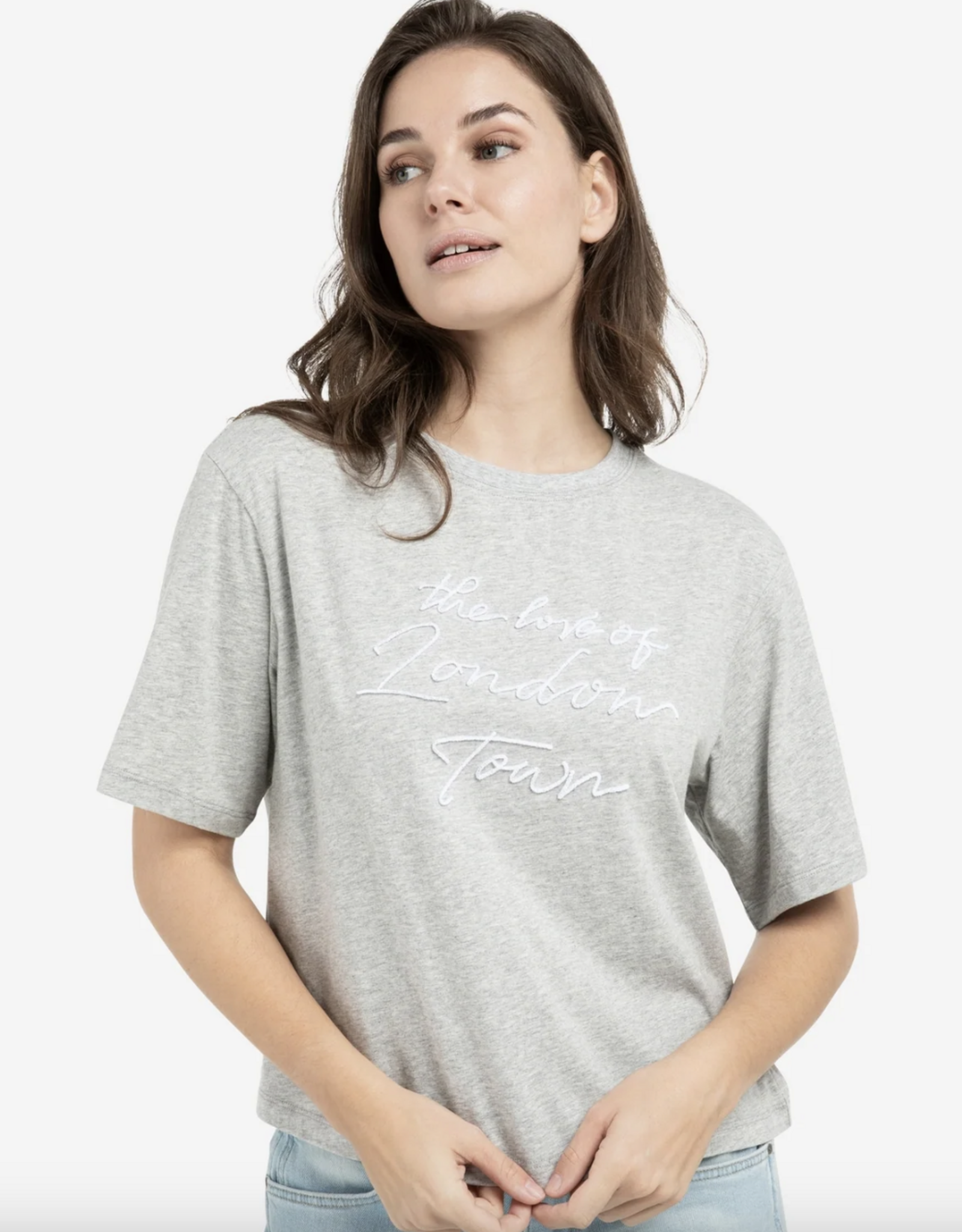 Yaya Yaya - 01719081 Short Sleeve Tshirt w/ writting SS26