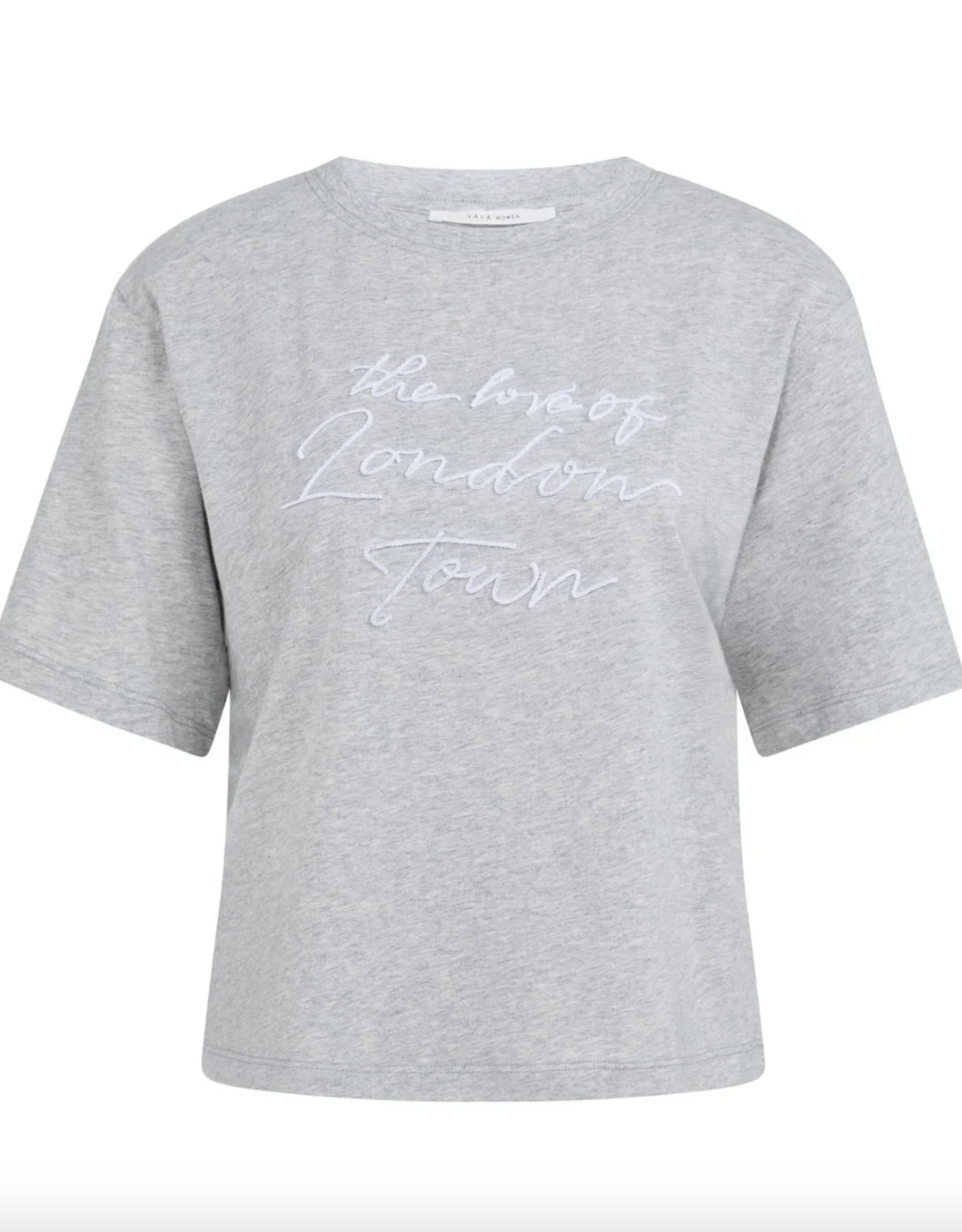 Yaya Yaya - 01719081 Short Sleeve Tshirt w/ writting SS26