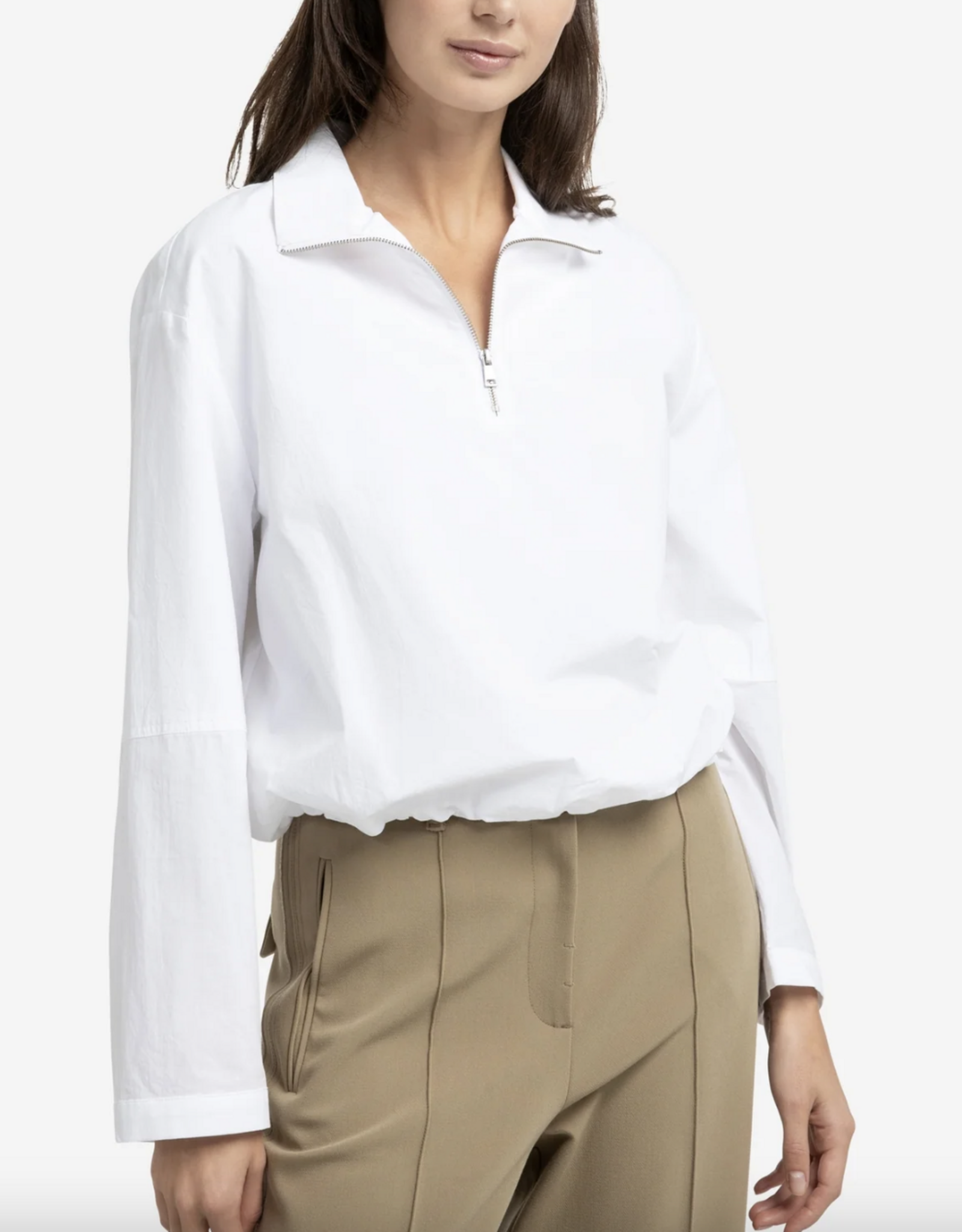 Yaya Yaya - 01701360 Balloon Blouse w/ Zipper SS26