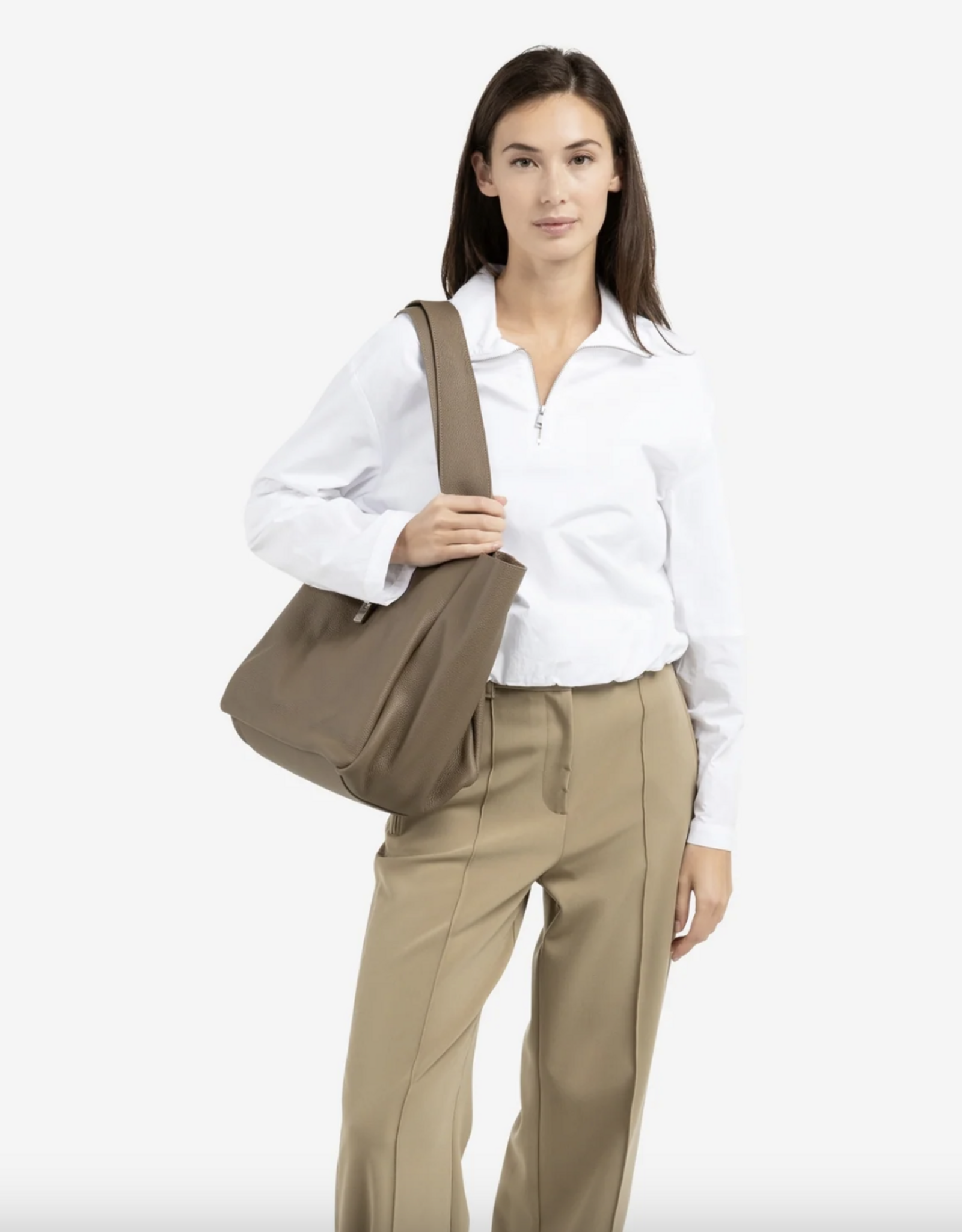 Yaya Yaya - 01701360 Balloon Blouse w/ Zipper SS26