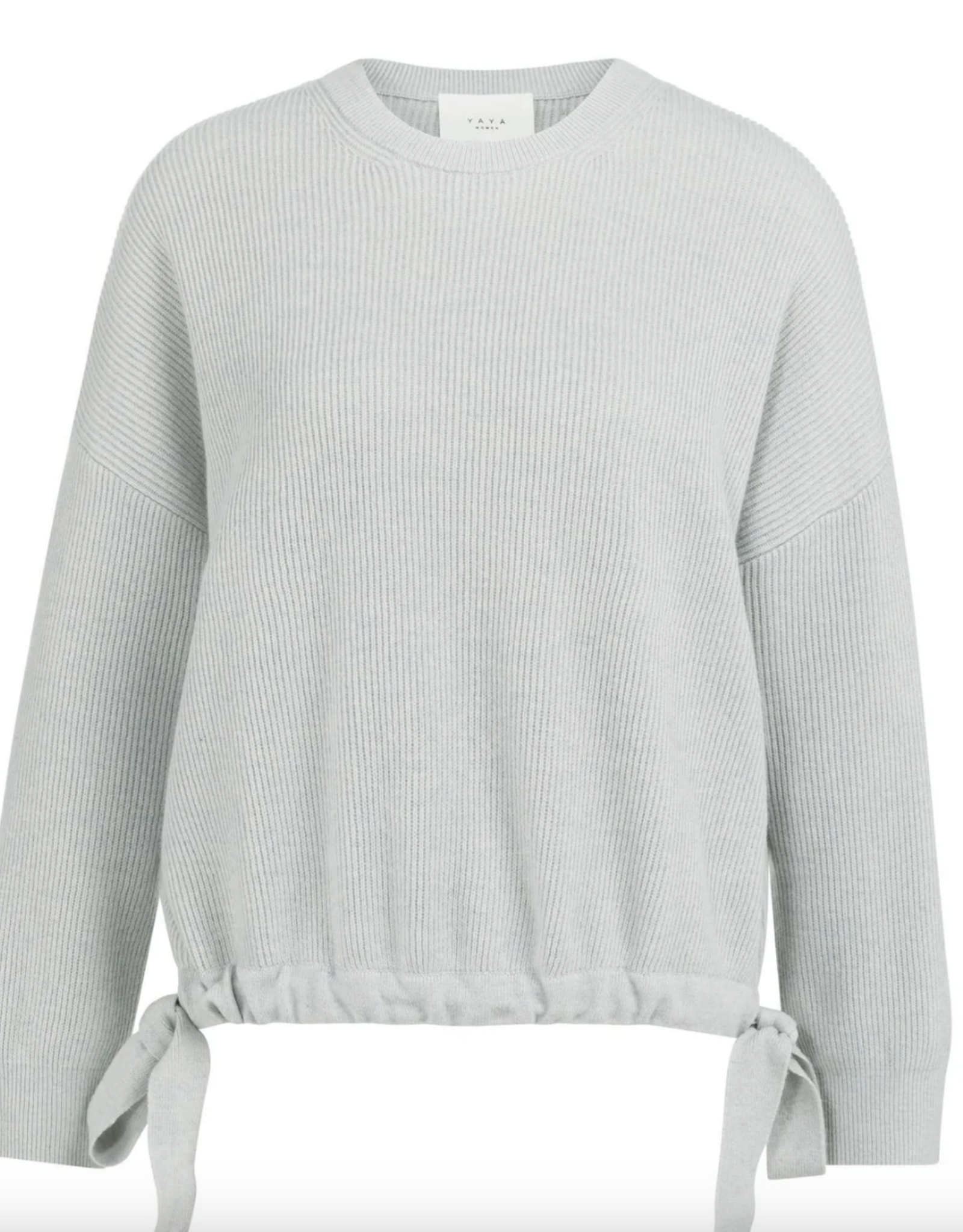 Yaya Yaya - 01000555 Knitted Sweater w/ Side Cords SS26