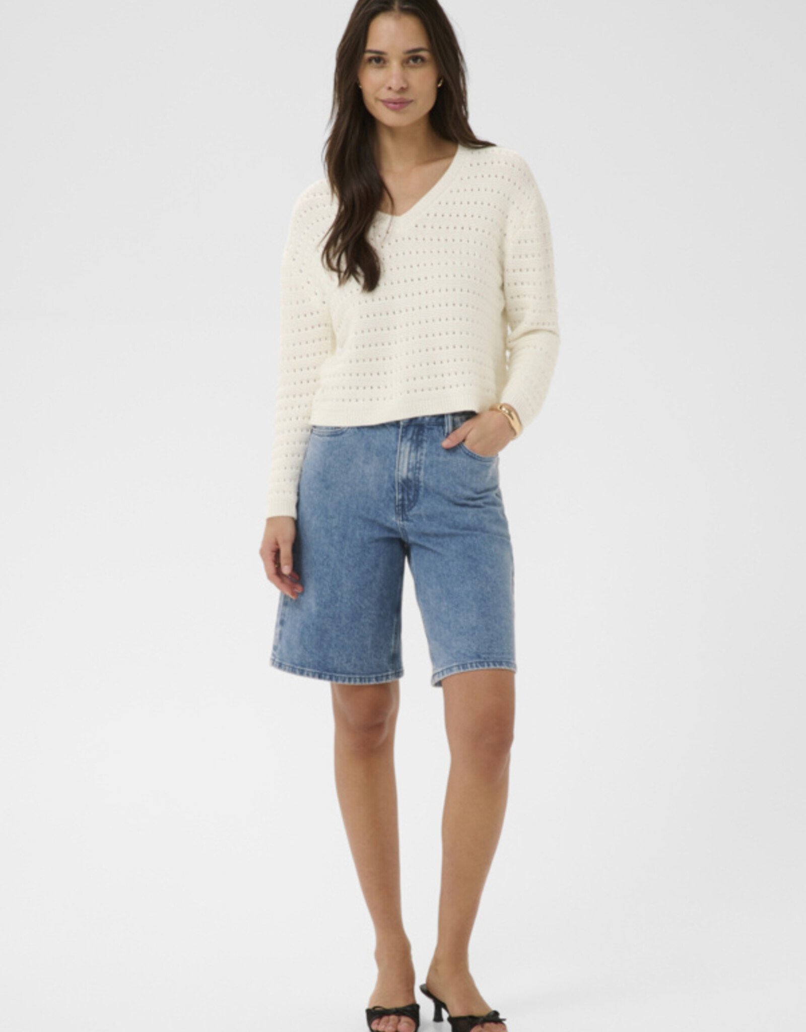 Kaffé Kaffé- Kavallis denim short SS26