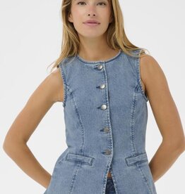 Kaffé Kaffé- Kavallis Denim waistcoat SS26